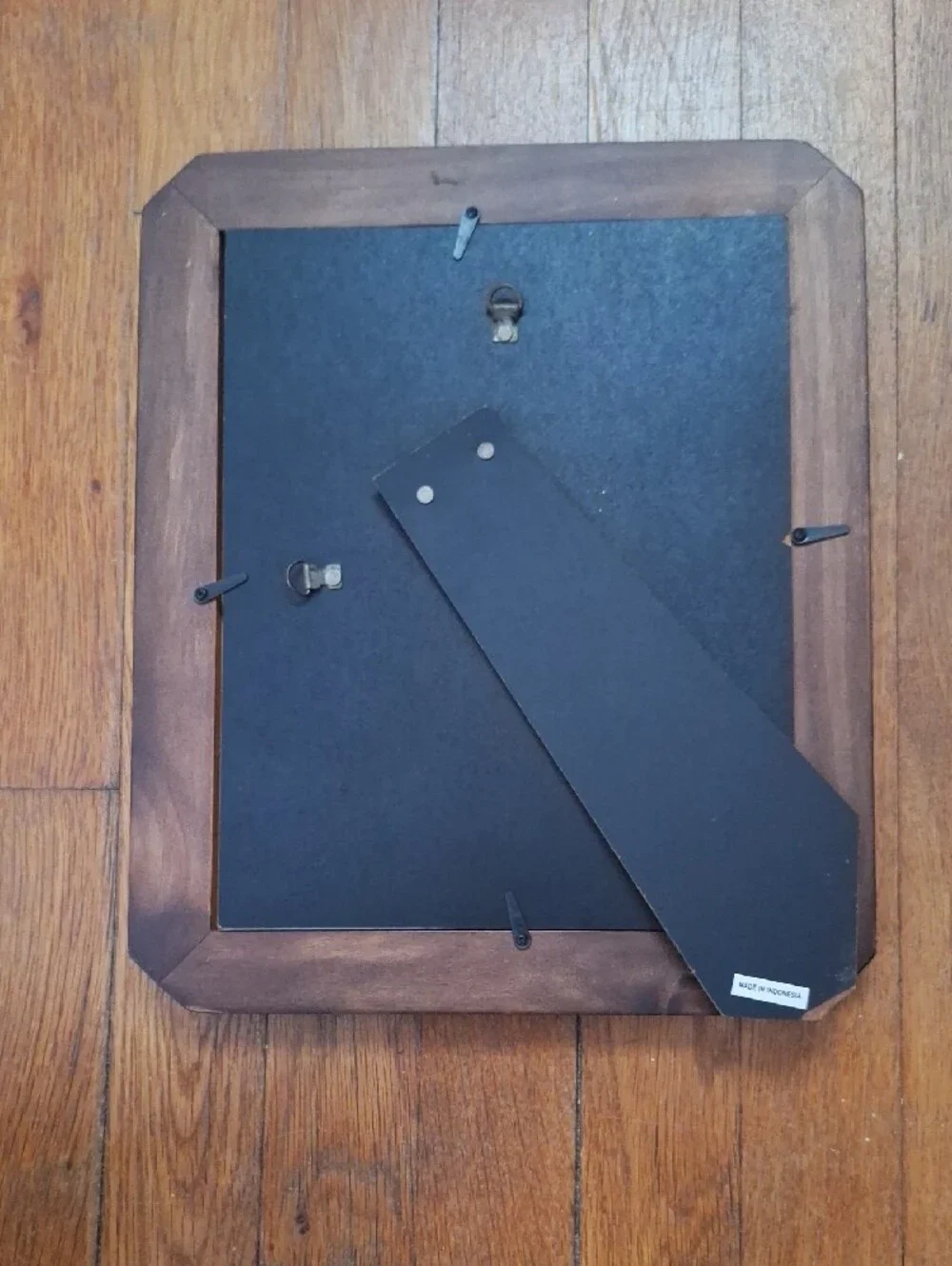 Classic Wooden Picture Frame in Dark Brown and Light Brown